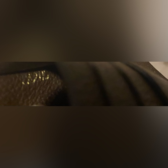 Louis Vuitton Dark Brown Embossed Wallet - Picture 13 of 14